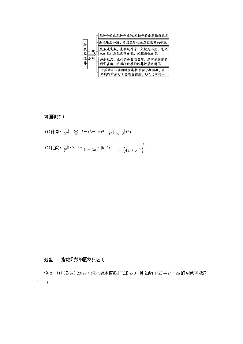 2025版高考数学全程一轮复习练习第二章函数第六节指数与指数函数第3页