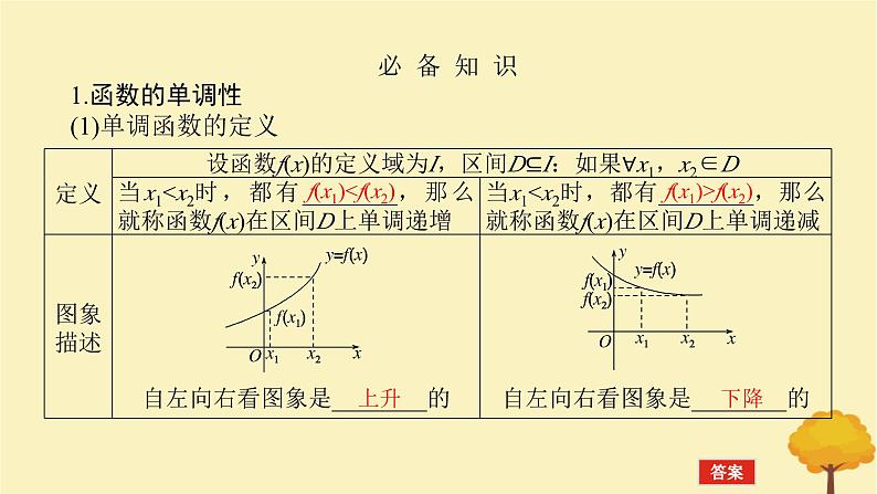 2025版高考数学全程一轮复习第二章函数第二节函数的单调性与最值课件第4页