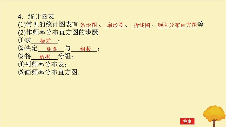2025版高考数学全程一轮复习第九章统计与成对数据的统计分析第一节随机抽样统计图表课件第6页