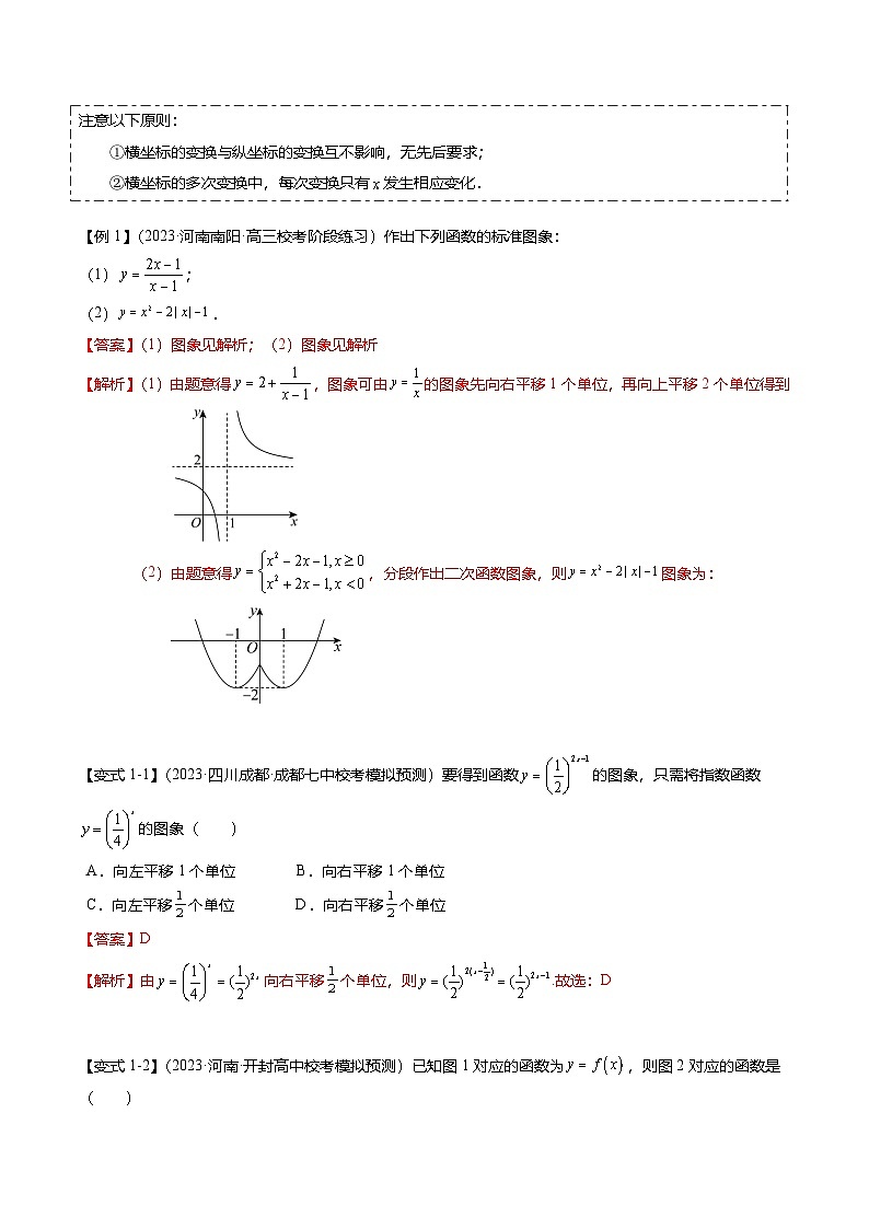 热点2-3 函数的图象及零点问题（8题型+满分技巧+限时检测）-2025年高考数学热点重点难点专题练习（新高考专用）02