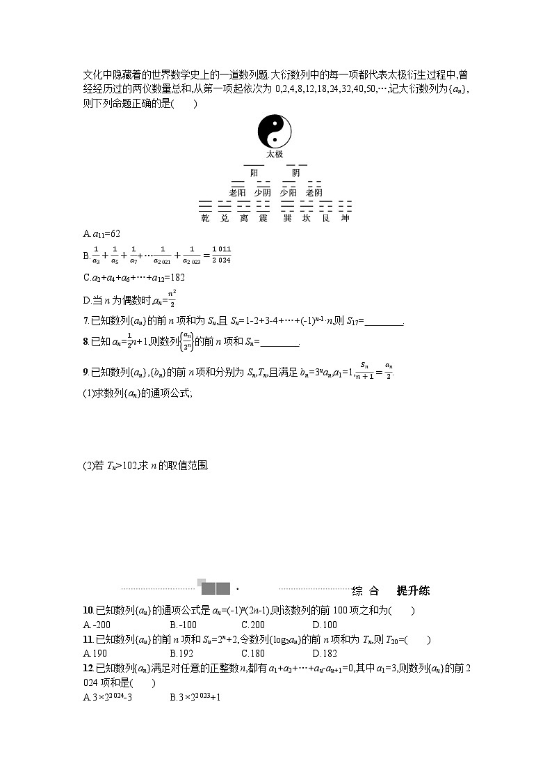 2025高考数学一轮复习-6.4-数列求和-专项训练（含解析）02