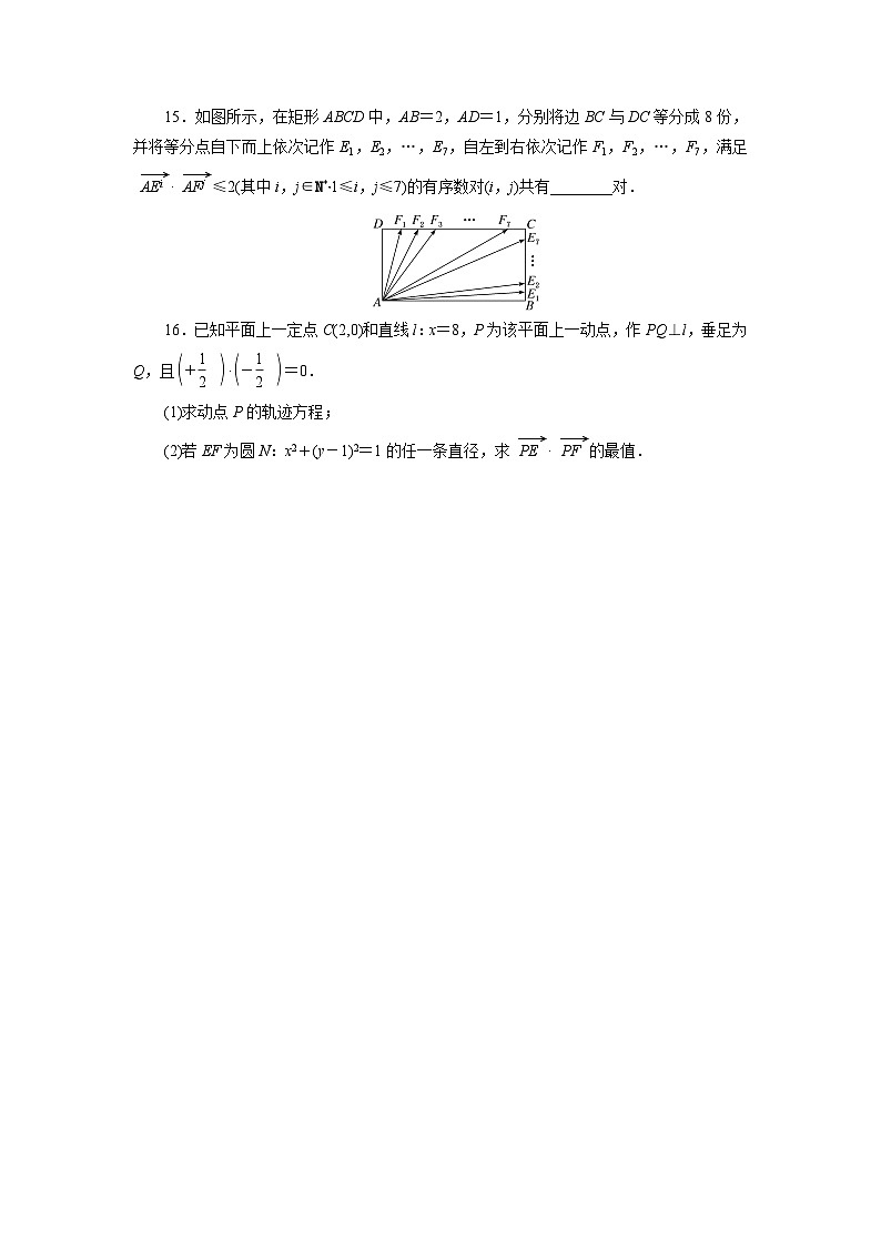 2025年高考数学一轮复习-6.3-平面向量的数量积及应用-专项训练【含解析】第3页