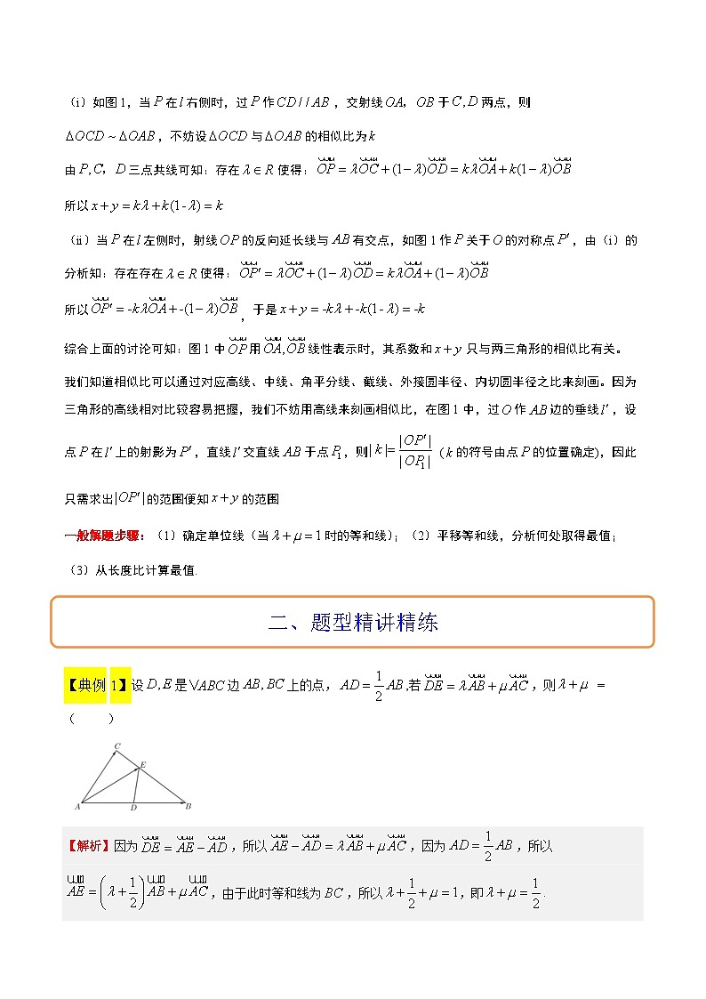 新高考数学二轮考点培优专题（精讲+精练）14 平面向量中等和线的应用（含解析）第2页