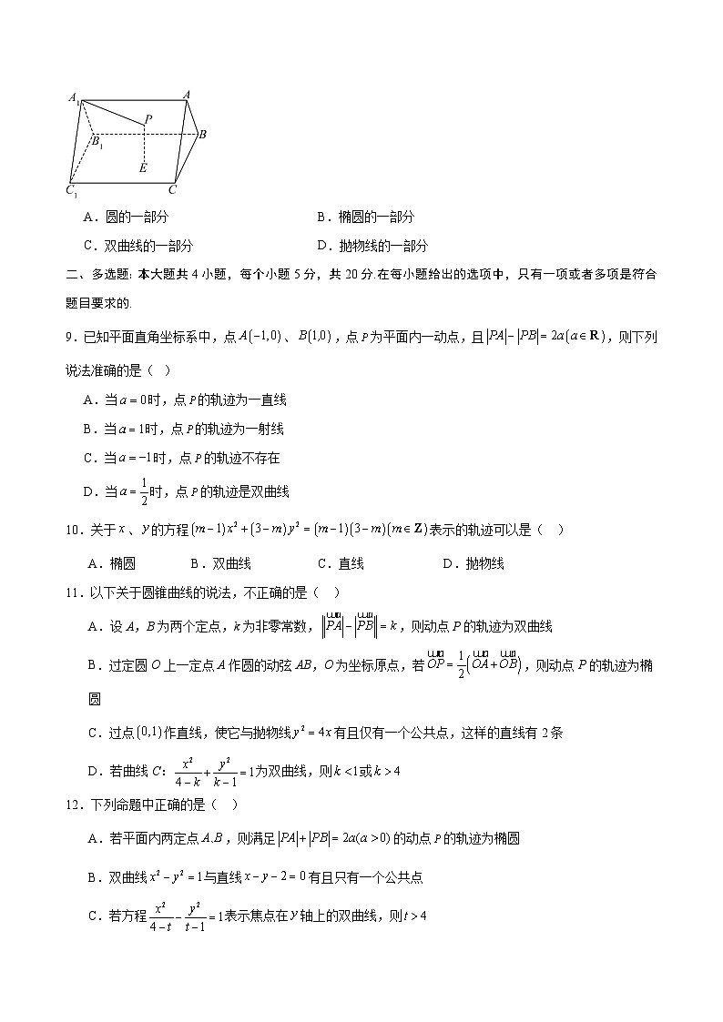 新高考数学一轮复习 圆锥曲线专项重难点突破专题32 圆锥曲线中的轨迹问题(原卷版) 第2页