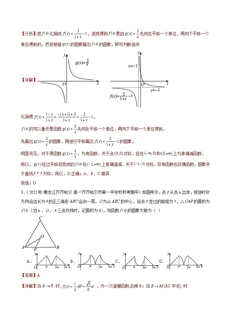 新高考数学一轮复习 专项分层精练第10课 函数图象（2份打包，原卷版+解析版）02