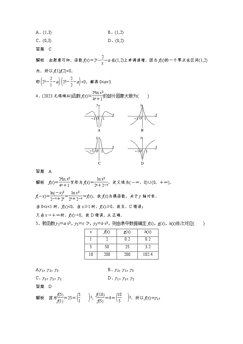 第二章　必刷小题4　函数与方程-2025年新高考数学一轮复习（课件+讲义+练习）02