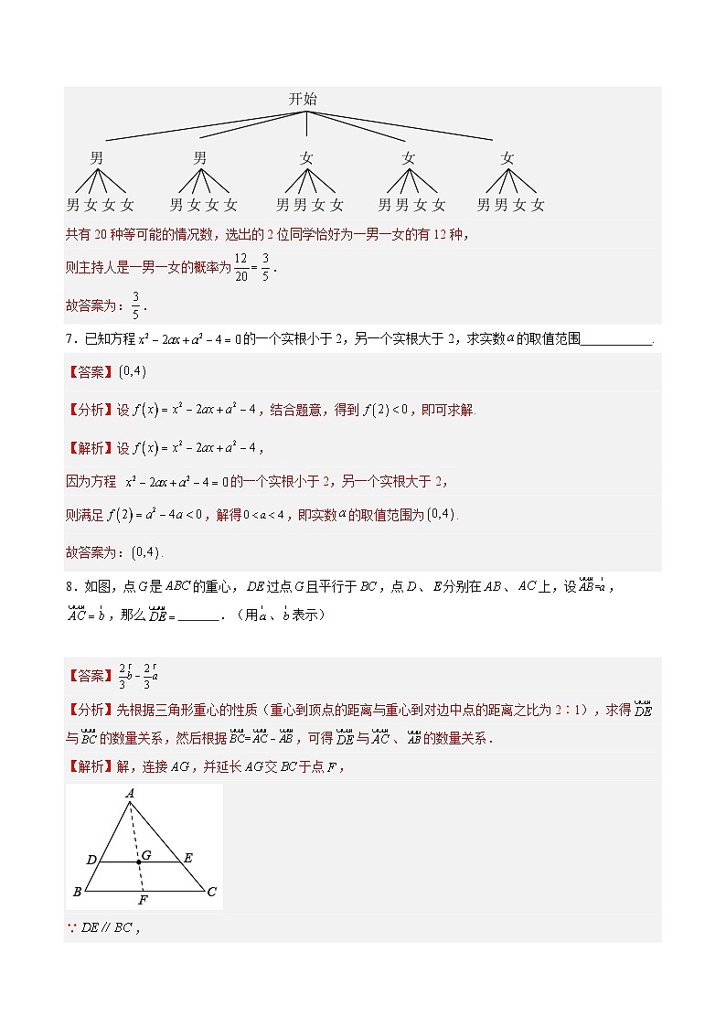 【开学考】2024年秋季高一上入学分班考试模拟卷秋季高一上入学分班考试模拟卷数学（上海专用，考试范围：初中内容初升高衔接内容）03