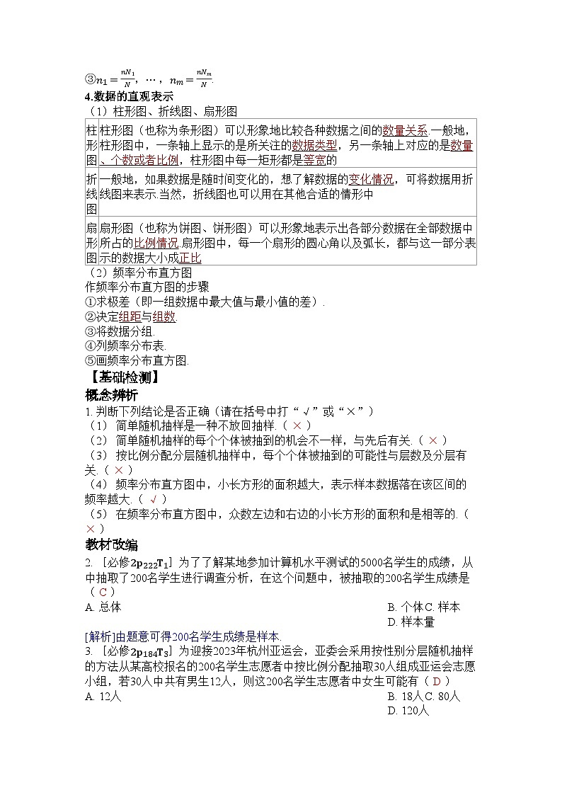 第9章 统计、成对数据的统计分析第2页
