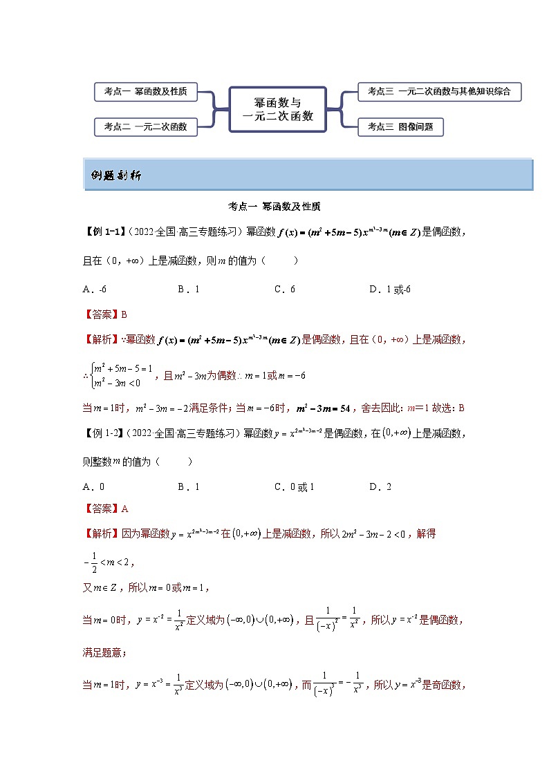 新高考数学一轮复习精讲精练3.5 幂函数与一元二次函数（提升版）（2份打包，原卷版+解析版）03