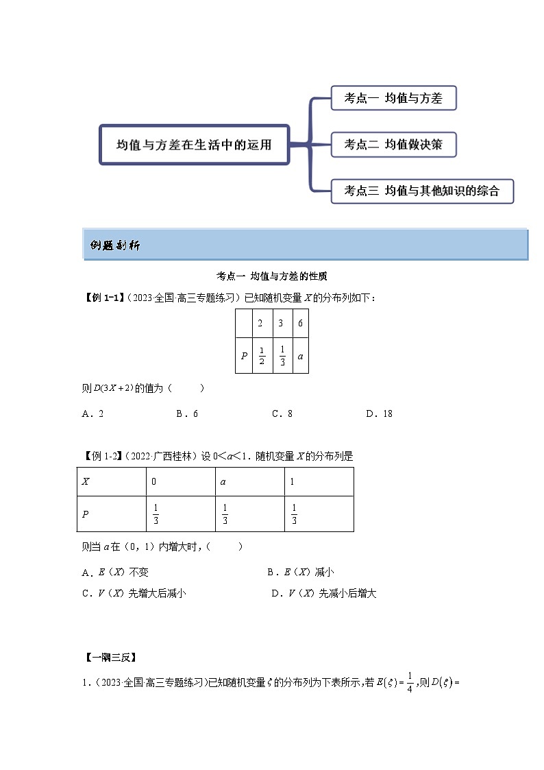 新高考数学一轮复习精讲精练8.4 均值与方差在生活中的运用（提升版）（2份打包，原卷版+解析版）02