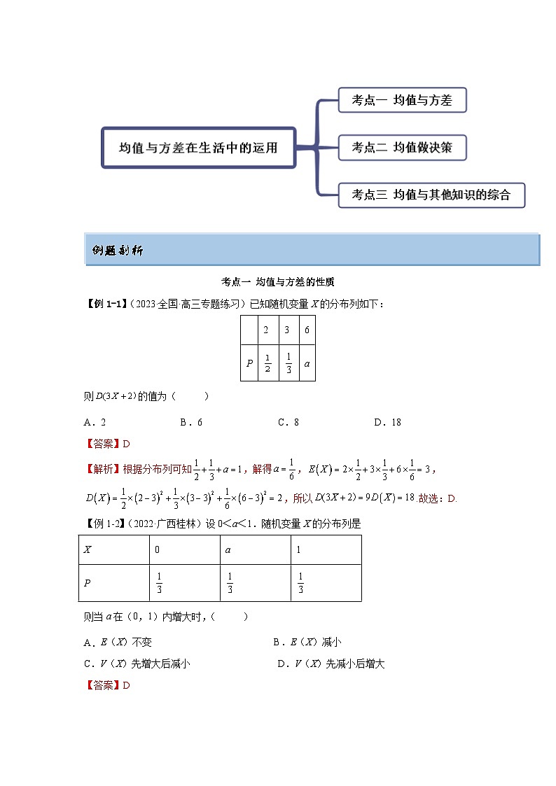 新高考数学一轮复习精讲精练8.4 均值与方差在生活中的运用（提升版）（2份打包，原卷版+解析版）02