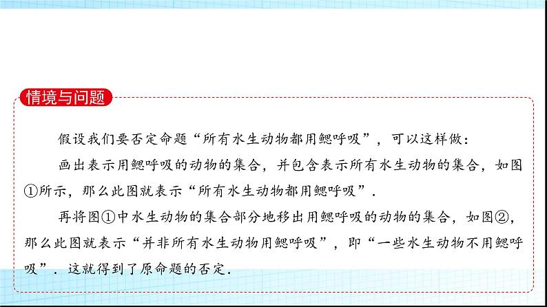 人教B版高中数学必修第一册第1章1-2-2全称量词命题与存在量词命题的否定课件第3页