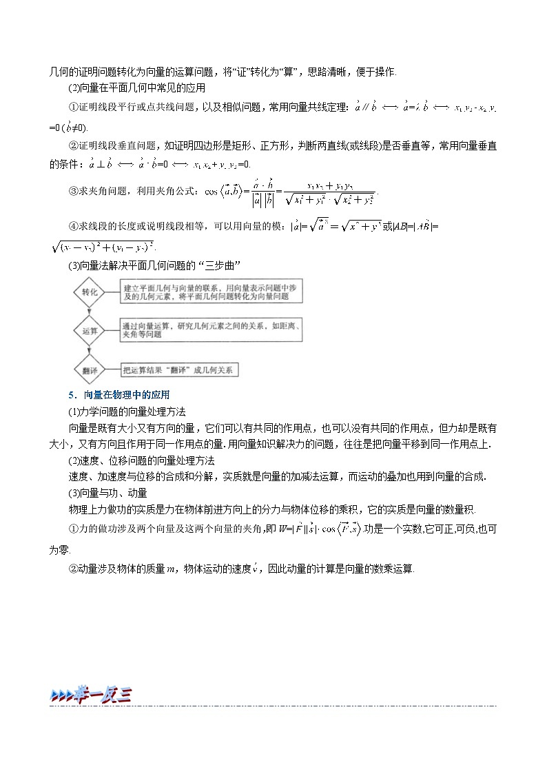 新高考数学一轮复习(举一反三)重难点题型精练专题5.5 平面向量的数量积及其应用（解析版）第3页