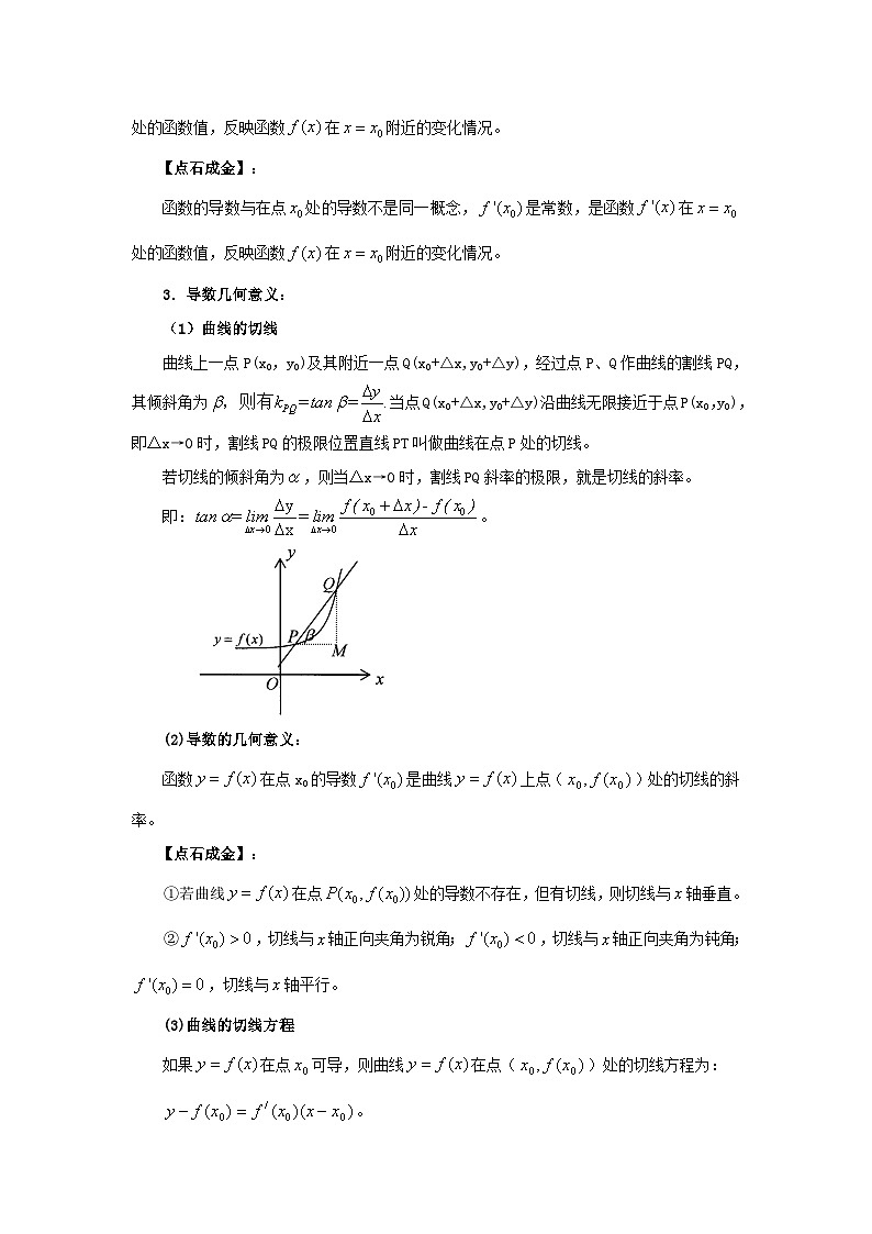 新高考数学一轮复习考点精讲练+易错题型第17讲 导数的概念及其运算（2份打包，原卷版+解析版）02