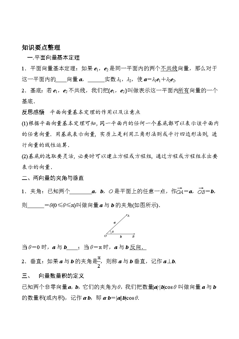 新高考数学二轮复习对点题型第3讲平面向量的线性运算（学生版）第2页