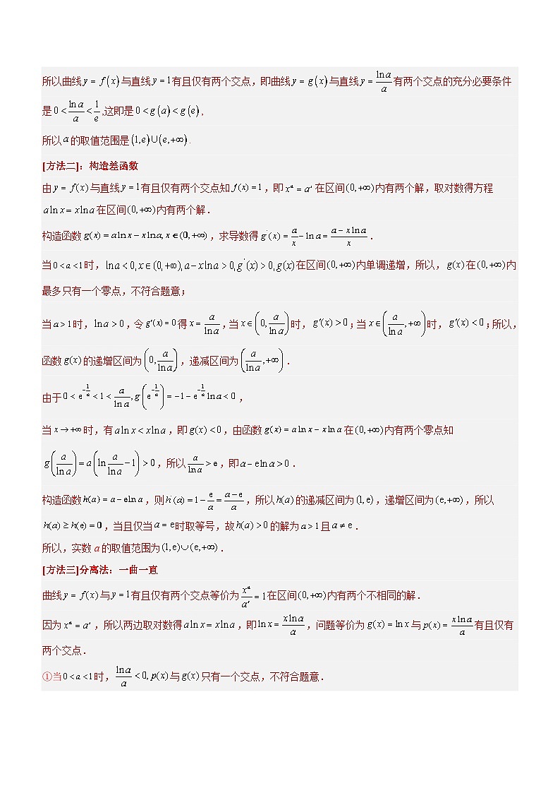 新高考数学二轮复习强化讲与练专题07 导数与隐零点问题（讲）（解析版）第2页