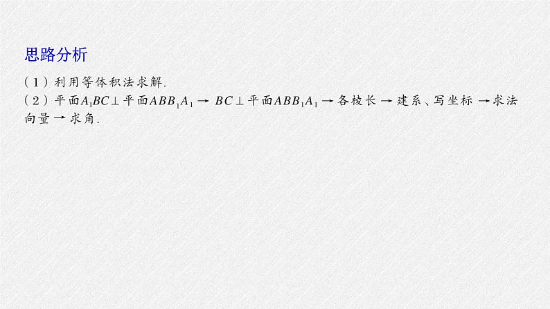 新高考数学二轮复习课件 专题突破 专题4　规范答题4　立体几何第3页