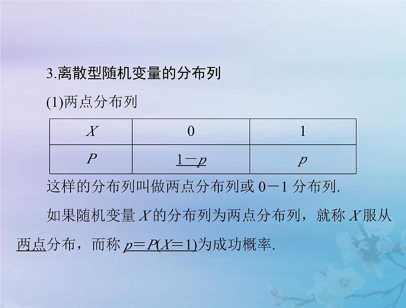 新高考数学一轮复习课件第9章计数原理概率随机变量及其分布第4讲 离散型随机变量及其分布列（含解析）05