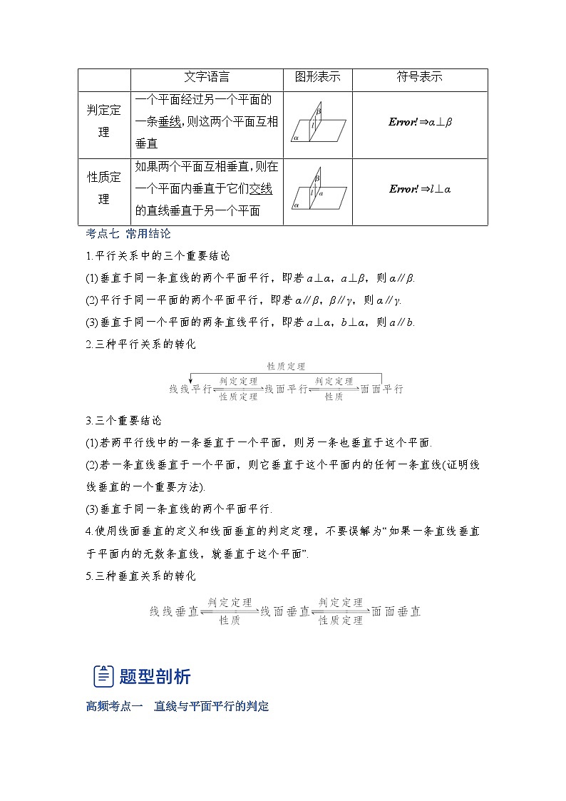 新高考数学一轮复习讲与练第20讲 直线、平面平行垂直的判定与性质（讲）（2份打包，原卷版+解析版）03
