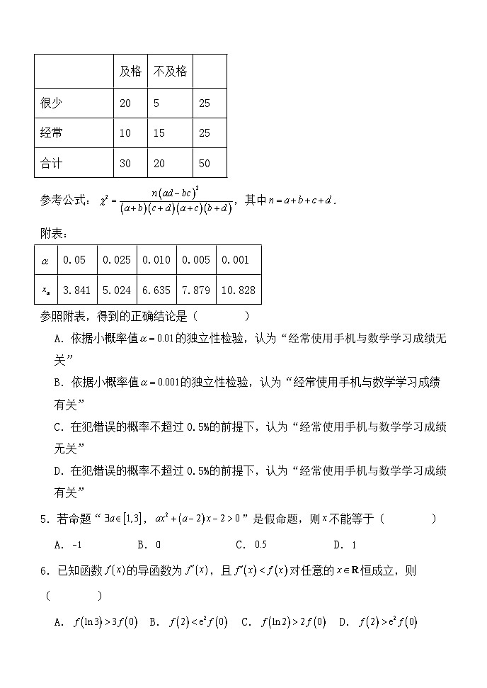 内蒙古集宁一中2023-2024学年高二下学期7月期末考试数学试题（Word版附解析）第2页
