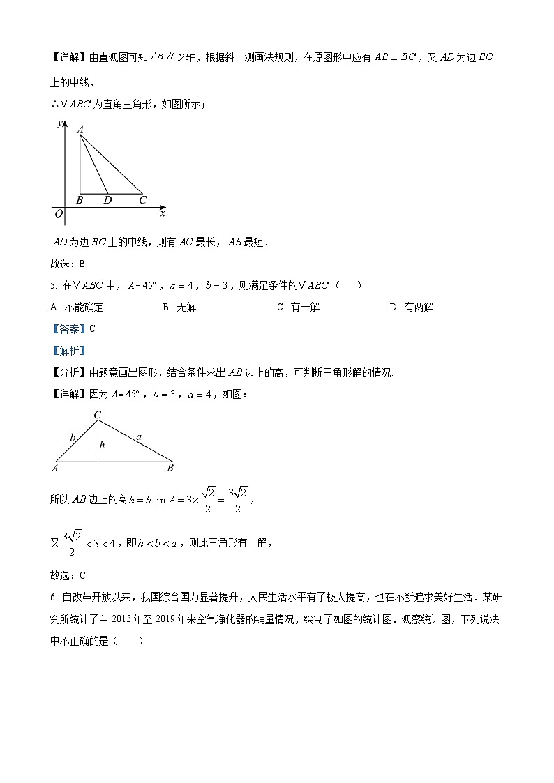 吉林省长春市朝阳区长春外国语学校2024-2025学年高二上学期开学考试数学试题（解析版）第3页