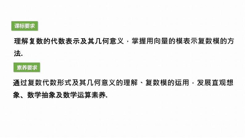 苏教版高中数学必修第二册12.3.1复数的几何意义及复数的模【课件】02
