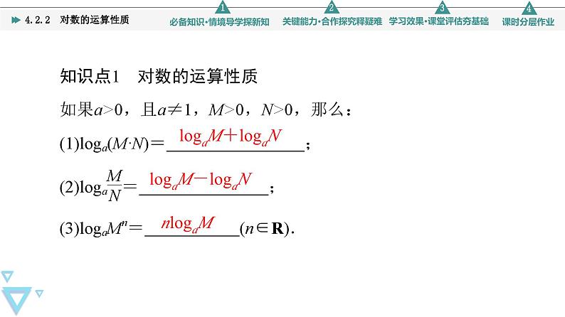 苏教版高中数学必修第一册4.2.2对数的运算性质【授课课件】05