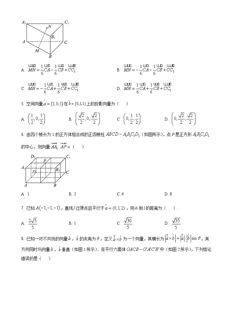 福建省三明第一中学2024-2025学年高二上学期8月月考数学试题（原卷版）第2页