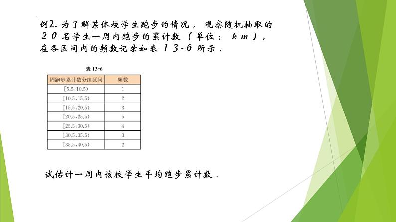 13.5估计总体的数字特征（第2课时）上教版（2020）高二数学必修第三册教学课件06