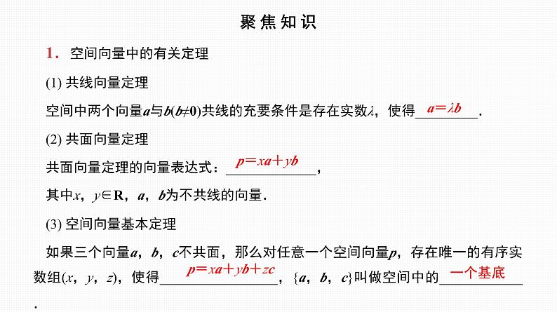 2025高考数学一轮复习-第36讲-空间直角坐标系与空间向量【课件】第7页