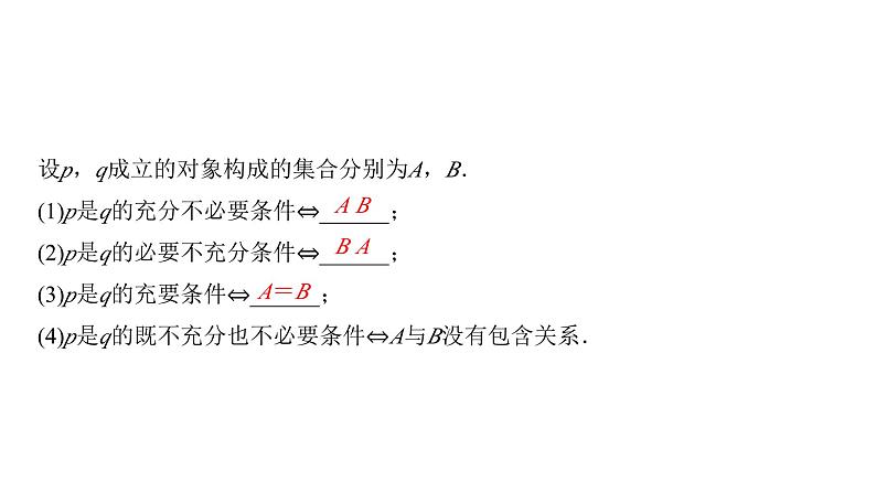 高三数学一轮复习第一章集合、常用逻辑用语、不等式第二课时常用逻辑用语课件第3页