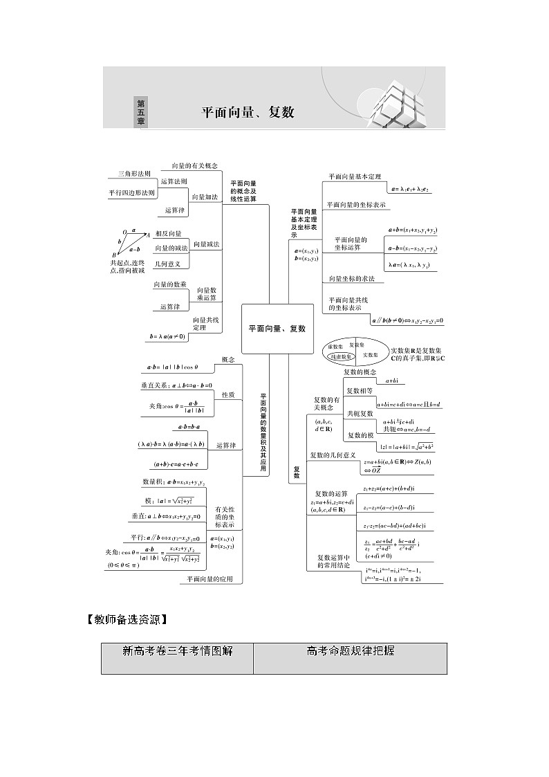 高三数学一轮复习第五章平面向量、复数第一课时平面向量的概念及线性运算学案01