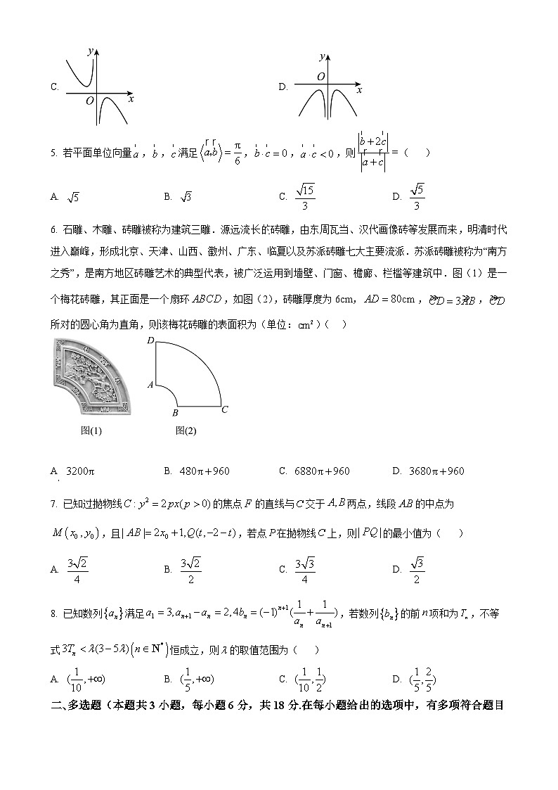 湖南省长沙市雅礼中学2024-2025学年高三上学期（9月）综合自主测试数学试卷（Word版附解析）02