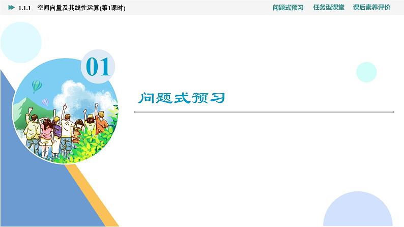 第1章　1.1　1.1.1　第1课时   空间向量及其线性运算第3页