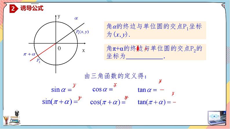 高一数学同步备课《知识•素养•思维》课件（人教A版2019必修第一册）5.3.1 诱导公式（第一课时课件）05