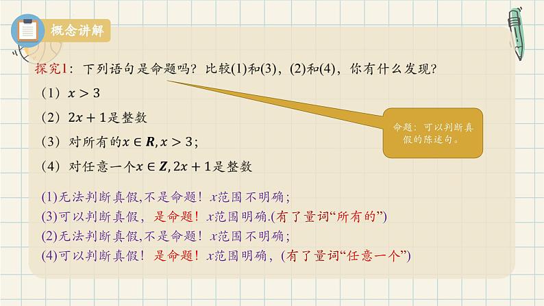 1.5.1 全称量词与存在量词-2024-2025学年高一数学同步教材精品课件（人教A版2019必修第一册)06