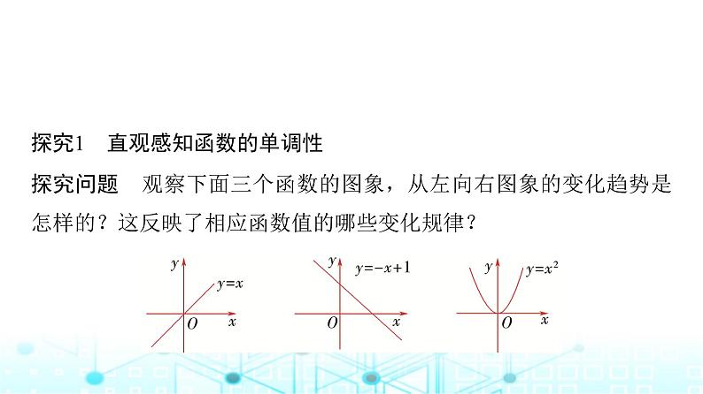 人教A版高中数学必修第一册第三章3.2.1第一课时函数的单调性课件第5页