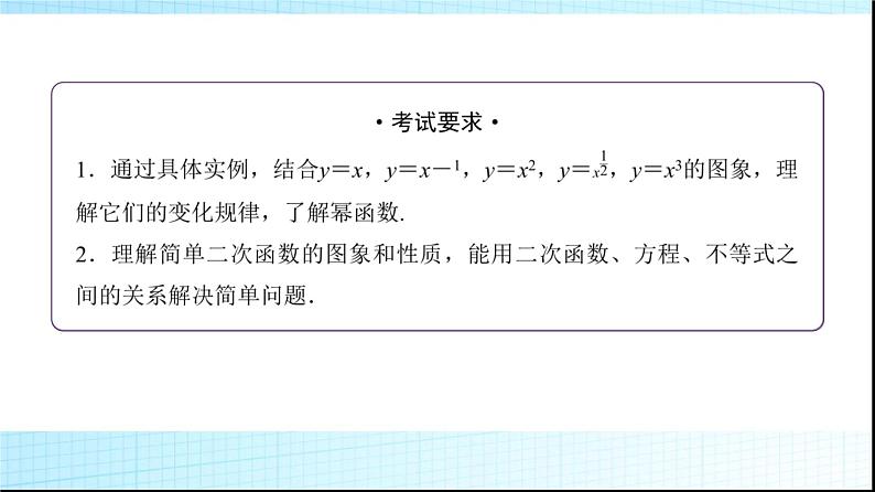 高考数学一轮复习第二章第四节二次函数与幂函数课件第2页