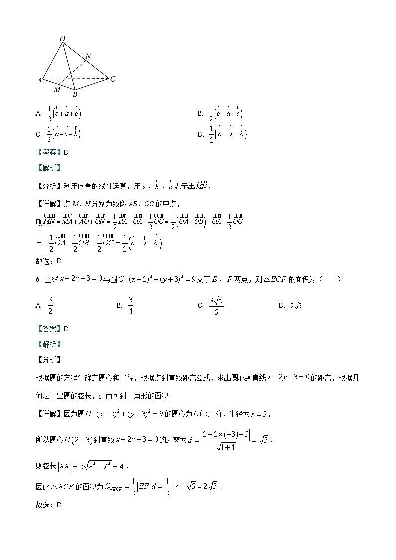 湖南省张家界市慈利县第一中学2024-2025学年高二下学期第一次月考数学试卷 Word版含解析第3页