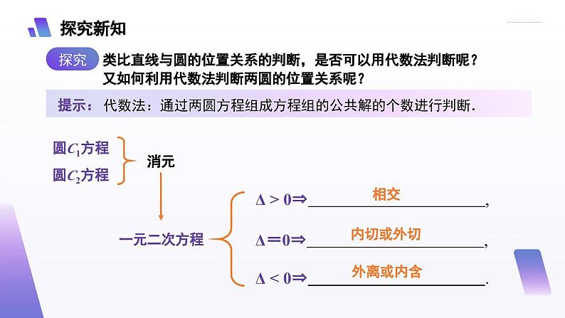 2.5.2  圆与圆的位置关系（教学课件）-高二数学选择性必修第一册同步高效课堂（人教A版2019）第8页