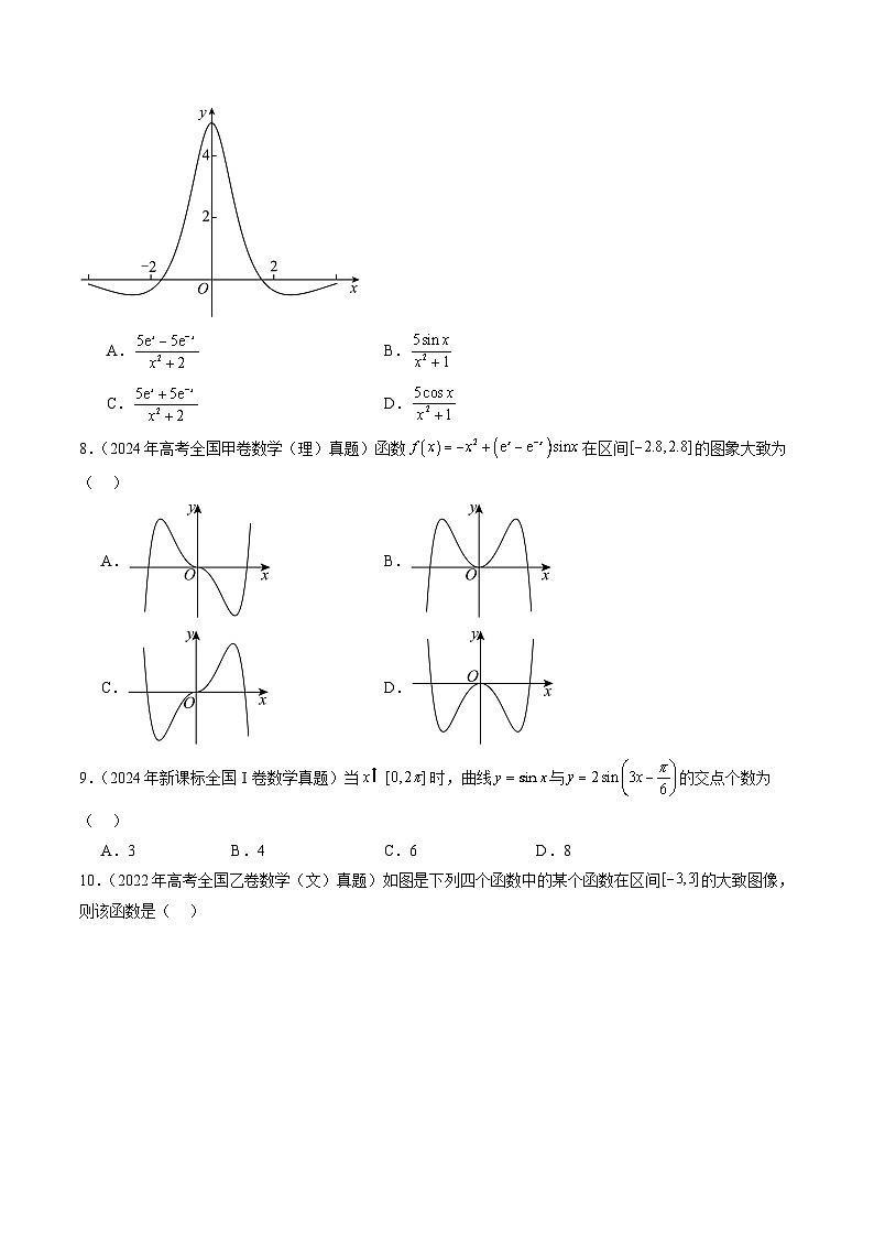 专题02 函数的概念与基本初等函数Ⅰ（八大考点）（原卷版）第3页