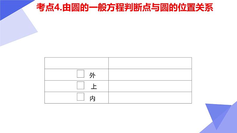 串讲02 第2章 圆与方程（考点串讲）-2024-2025学年高二数学上学期期中考点大串讲（苏教版2019选择性必修第一册） 课件第7页