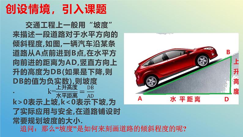 2.1.1倾斜角与斜率教学课件PPT第2页