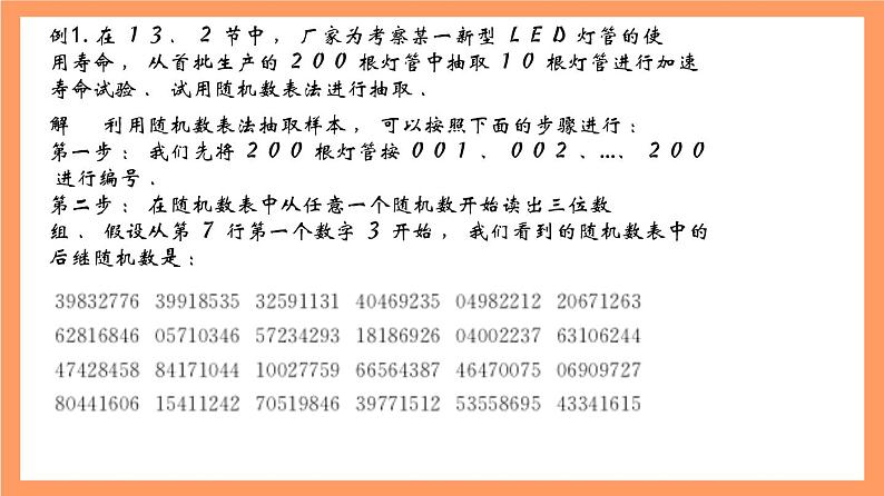 上教版（2020）高中数学必修第三册13.3.1《简单随机抽样》课件第6页