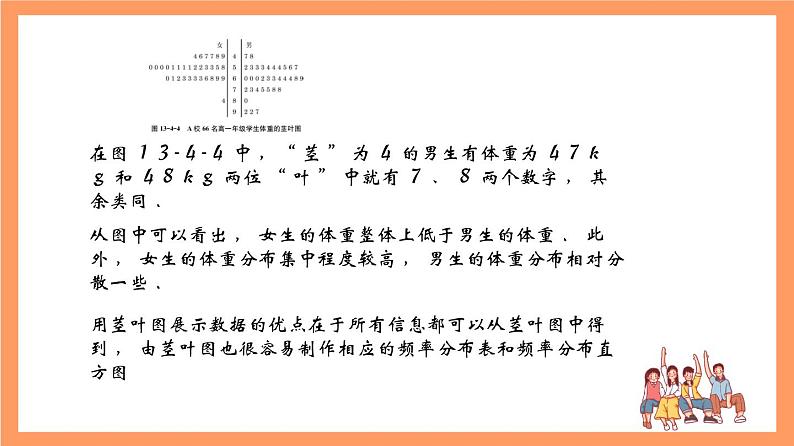 上教版（2020）高中数学必修第三册13.4.2《茎叶图与散点图》课件第5页
