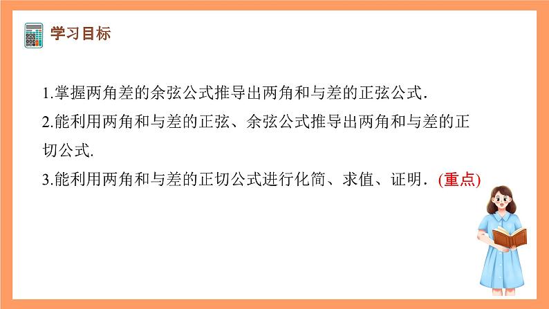 沪教版（2020）高中数学必修第二册6.2《两角和与差的正弦、+正切公式》（第2课时）（教学课件）第2页