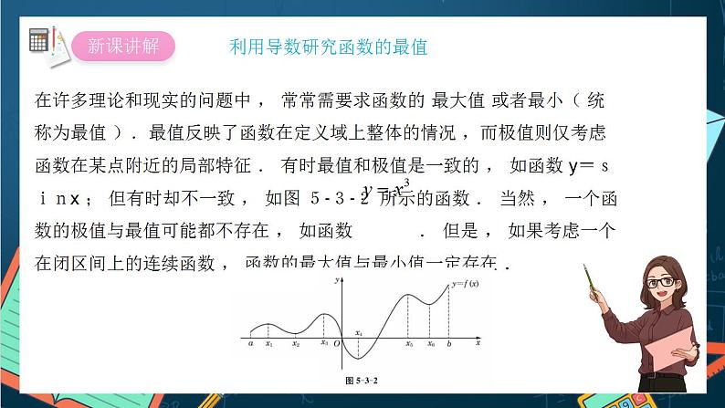 沪教版（2020）高中数学选择性必修第二册5.3《利用导数研究函数的最值和二次函数》（第3课时）（课件）第2页