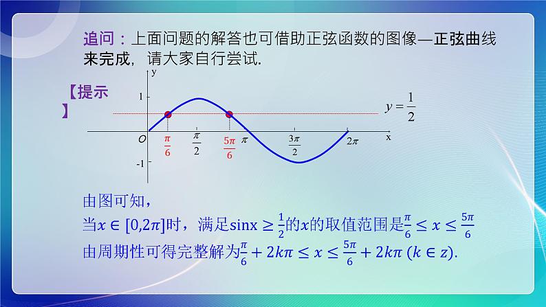 人教B版（2019）高中数学必修第三册7.3.5 已知三角函数值求角 课件08