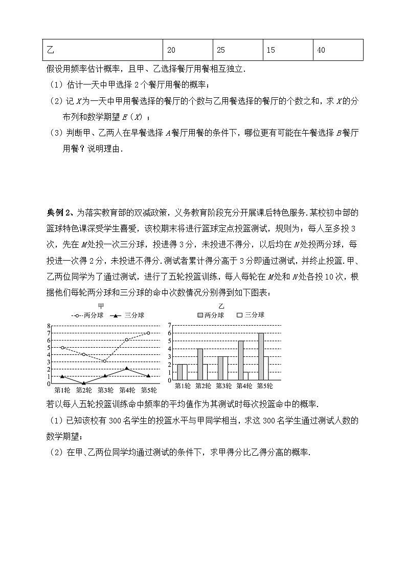 2025高考总复习专项复习（讲义）--概率专题八（含解析）第2页