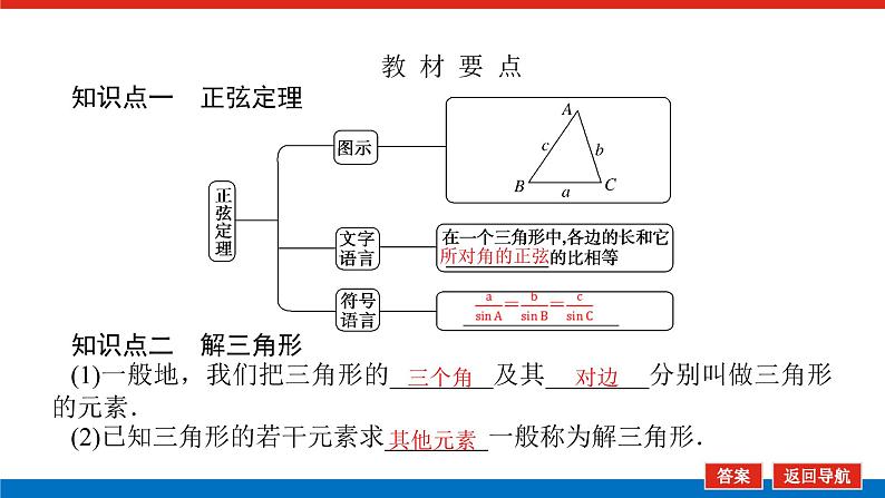 人教B版高中数学必修第四册9.1.1 正弦定理【课件】第5页